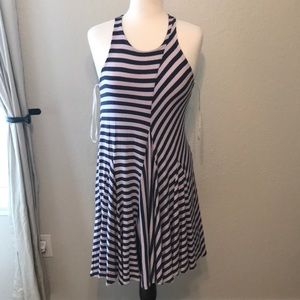 Ella Moss Geometric Stripe Swing Dress